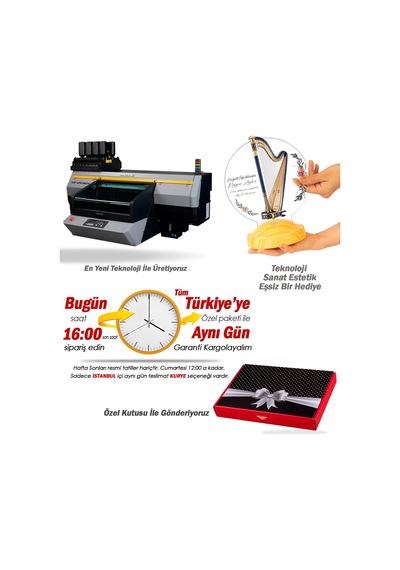 Arp Figürlü Kişiye Özel Led Lamba Müzisyenler Ve Müzik Öğretmenleri İçin Özel Tasarım Hediye