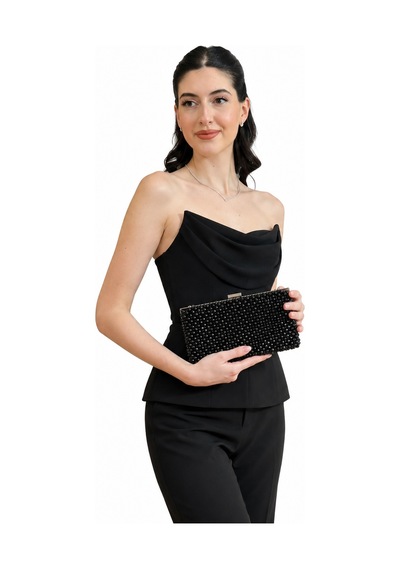 Atelier Emine Clutch Onyx Çanta Çok Renkli