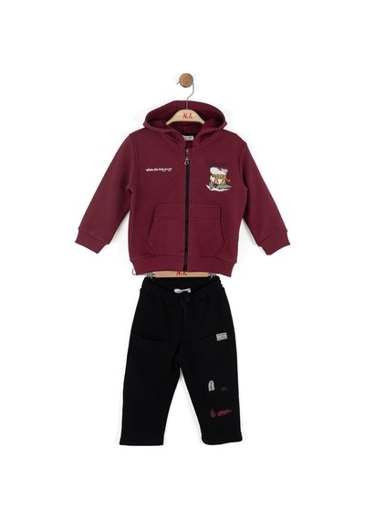 Nk Kids Paint Erkek Çocuk Eşofman Takımı 29601 Bordo