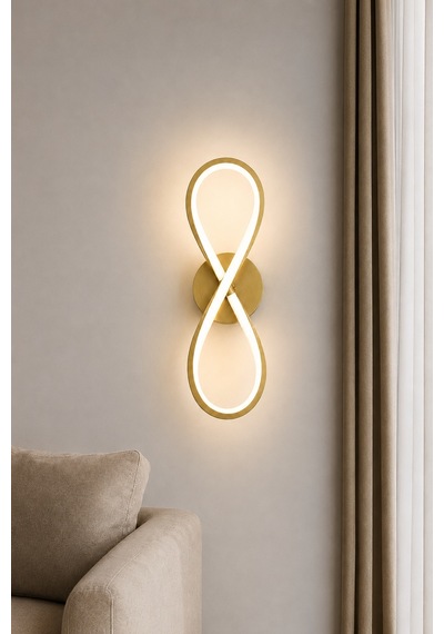 Setra Modern Led Duvar Apliği Günışığı Eskitme