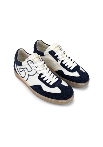 Barracuda Erkek Hakiki Deri Beyaz/lacivert Sneakers & Spor Ayakkabı 511 Bu3538b Erk Ayk Y25 Pılota/off Whıte Beyaz - Lacivert