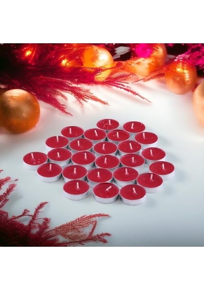 Tealight Mum Kokusuz Ev Tatil Parti Dekoru Glımma Çok Renkli