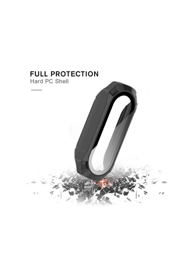 Smcase Xiaomi Mi Band 7 Tam Kapatan Darbe Korumalı Gard Ekran Koruyucu