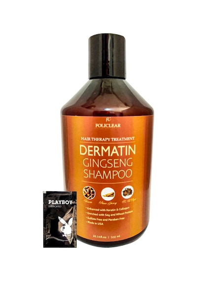 Dermatin Uzun Güçlü Saç Besleme Ginsengli Özel Bakım Sampuani 500 Ml X4 Shampooı + Hediye Jel