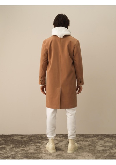 Xint Camel Esnek Dokulu Regular Fit Kaban 190548