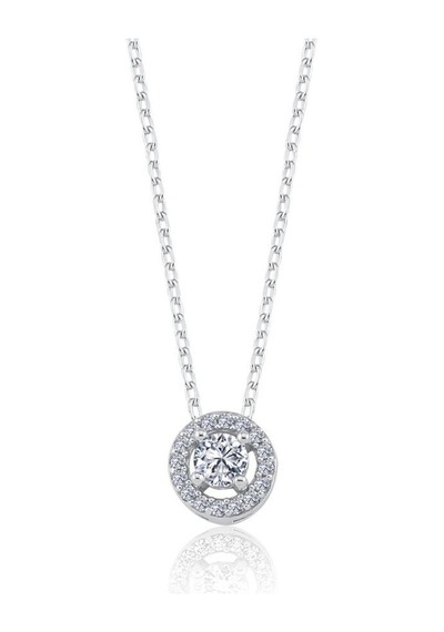 0.75 Karat Mia Zirconia Büyülü Işıltı İkili Tektaş Gümüş Set