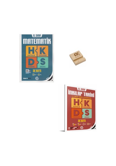 Arı Lgs 8. Sınıf Matematik Ve İnkılap Haftalık Kazanım Denemeleri + Telefon Standı