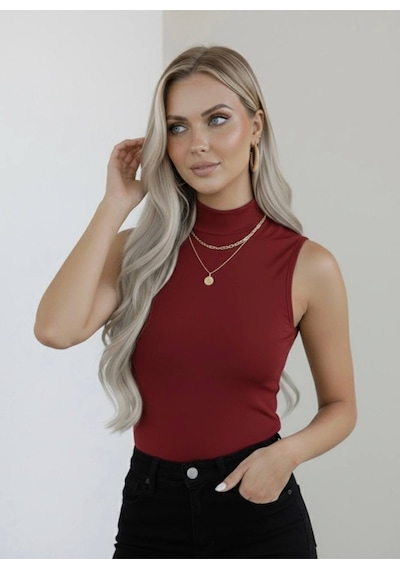 Hashtag Kadın Balıkçı Yaka Sıfır Kol Body 6'lı Set Viskon Kumaş Beyaz-bej-haki-siyah-antrasit-bordo Hashtag Kadın Balıkçı Yaka Sıfır Kol Body 6'lı Set Viskon Kumaş Beyaz-bej-haki-siyah-antrasit-bordo