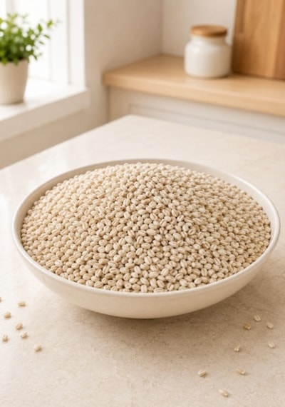 İpek Değirmen Aşurelik Buğday 5 Kg Soyulmuş Beyaz Dövme Yarma Keşkeklik Doğal Bakliyat