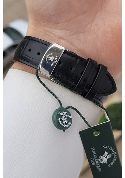 Santa Barbara Polo & Racquet Club Sbgnct40 Erkek Kol Saati Gümüş