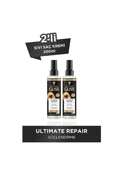 Sıvı Saç Kremi 200ml Ultimate Repair X2