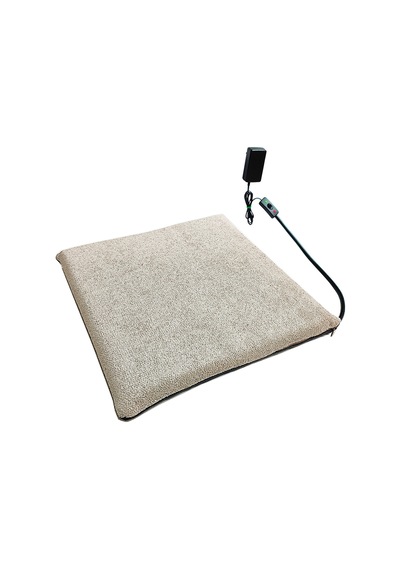 Kedi Minderi Isıtmalı Model 45x45cm 12v Adaptörlü Su Geçirmez Kdtes25