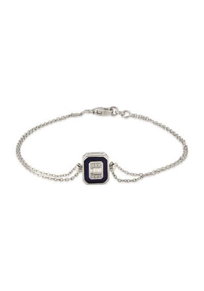 0,08 Ct Baget Pırlanta Bileklik