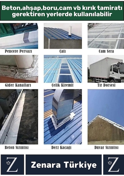 Ultra Güçlü Suya Neme Dayanıklı Çok Amaçlı Onarım Kırık Tamir İzolasyon Bantı Yeşil 48 Mmx10 Metre