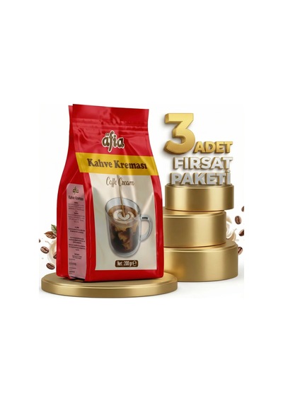 Afia Kahve Kreması 3x200 Gr Diğer