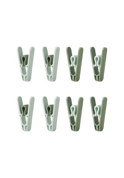 Slibb, Çamaşır Mandalı, 24 Adet, Yeşil Renk 3x8 5 Tr Diğer