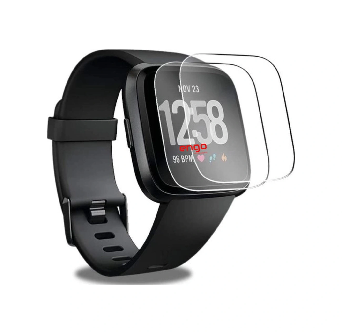 Fitbit Versa 4 Ekran Koruyucu Tpu Film Şeffaf 2 Adet