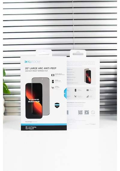 20 Hafif Kavisli Anti-peep Apple Uyumlu iPhone 17 Pro Temperli Hayalet Ekran Koruyucu