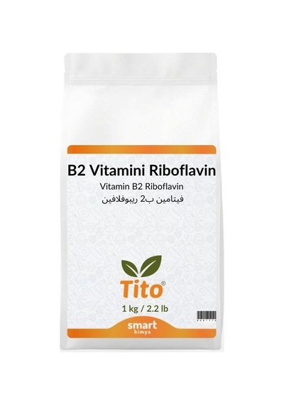 B2 Vitamini Riboflavin Gıda Tipi 1 Kg