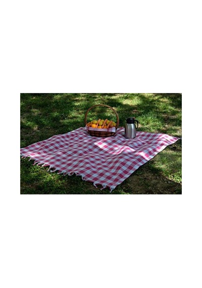 Asorti Otantik Sofra Bezi Piknik Masa Örtüsü 140cmx140cm Beyaz - 85308698 Beyaz