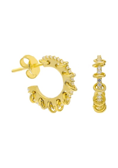 Halka Küpe 717083 Gold