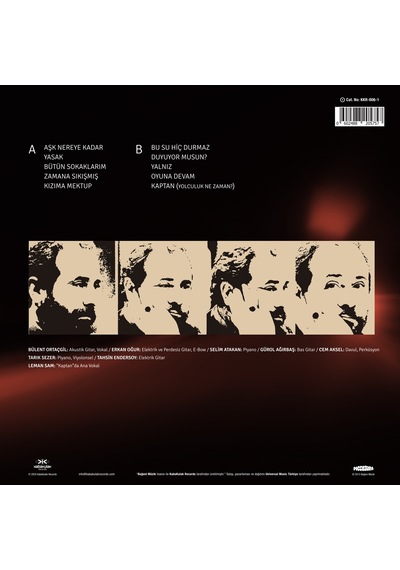 Bülent Ortaçgil - Oyuna Devam - Plak