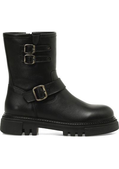 Nine West Cafye 4pr Siyah Kadın Biker Bot 000000000101921863 Siyah