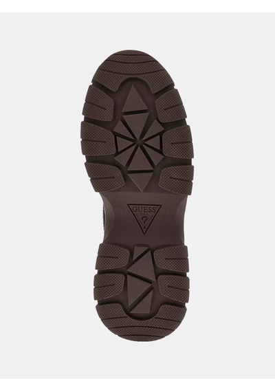 Guess Berrett 4g Ve Peony Logolu Kadın Sneaker Ayakkabı Flfbrtpel12 Kahverengi