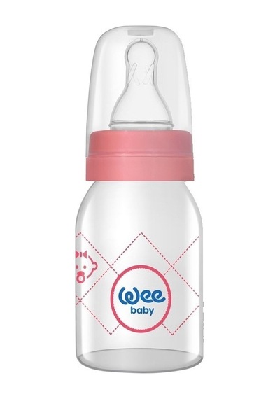 Wee Baby Cam Biberon 125 ml Bebek Figürlü Pembe