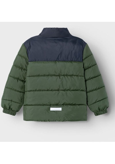 Name It Dik Yaka Yeşil Erkek Çocuk Mont 13228720 Yeşil