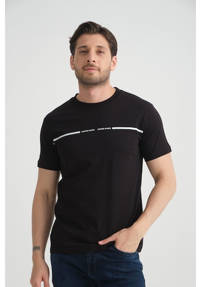 Shooter Sportwear Shooter Erkek T-shirt %100 Pamuk Nefes Alan Bisiklet Yaka Regular Fit Siyah Shooter Sportwear Shooter Erkek T-shirt %100 Pamuk Nefes Alan Bisiklet Yaka Regular Fit Siyah