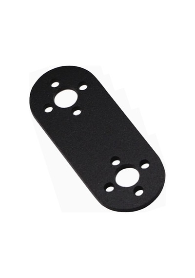 Servo Braket Düz 25mm X 63mm Motor Metal Montaj Parçası Mg995 Mg996r S3003 Td-8120mg