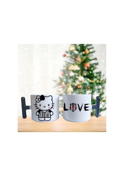 Beşiktaş Hello Kitty Kupa Bardak Tek Adet 0253 Çok Renkli