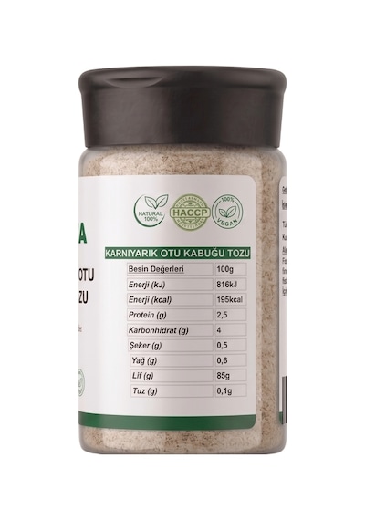 Karnıyarık Otu Kabuğu Tozu 1kg Psyllium Husk Powder