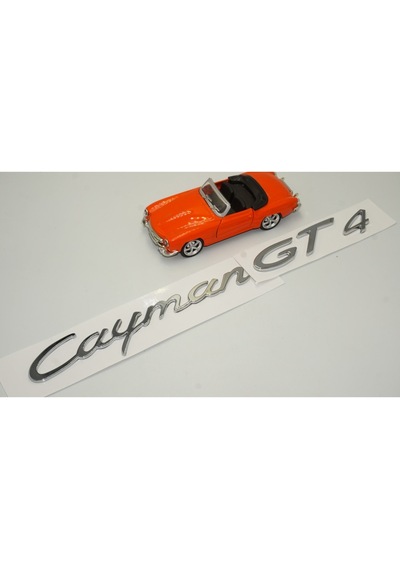 Porsche Cayman Gt4 Bagaj 3M 3D Abs Yazı Logo Amblem Seti (549217872)