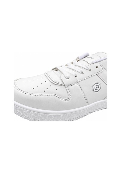 Papucumun Dünyası Unisex Bağcıklı Hafif Sport Tasarım Günlük Mevsimlik Sneaker Beyaz