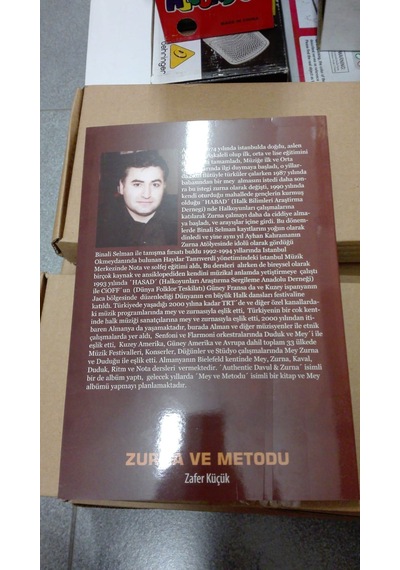 Zurna ve Metodu Zurna Eğitim ve Tanıtım Kitabı Cd Li Metod Özel