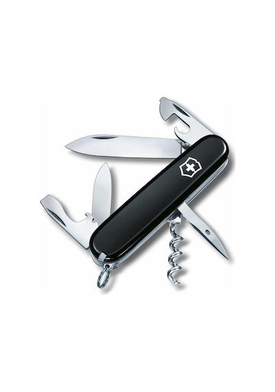 Victorinox Spartan 1.3603.3b1 Siyah İsviçre Kamp Çakısı 91mm 12f Siyah
