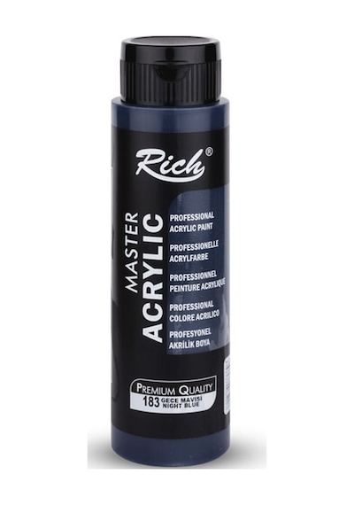 Rich Master Akrilik Boya 500Cc - Gece Mavisi 183