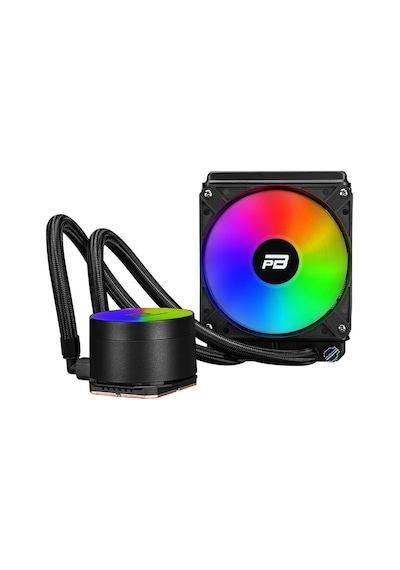 Power Boost 120 MM Noble 120 PB-LCS-YC120 RGB AM5/1700P Uyumlu Soğutucu Fan