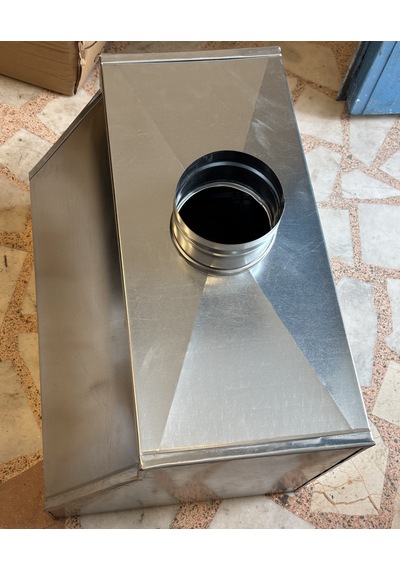 Renuzu Sac Davlumbaz Havalandırma Uzunluk 60 Genişlik 40 Yükseklik 37 Cm Çıkış Boğaz Ölçüsü 13 Cm Galvaniz