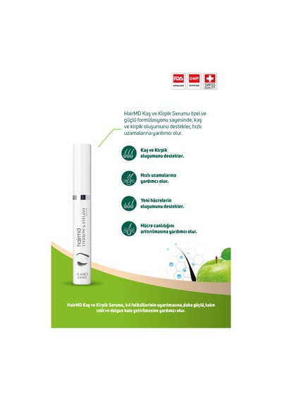 Hair Md Kaş ve Kirpik Serumu 5 ML