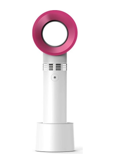 Taşınabilir Bladeless El Fanı Usb Şarj Edilebilir Mini Soğutucu Fanı Hava Soğutucu Fan 3 Kademeli
