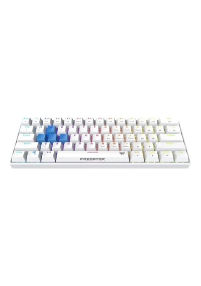 Acer Nitro Gen 2 Kablolu Oyun Klavyesi Predator 61 Key White