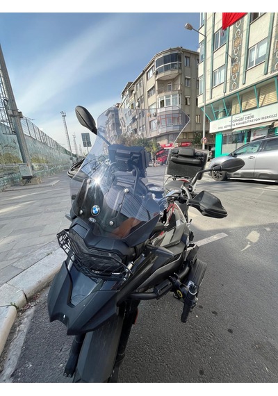 2023-25 Bmw F800 Gs Uzun Ön Cam Açık Füme Zeus 4mm 52cm F800gs