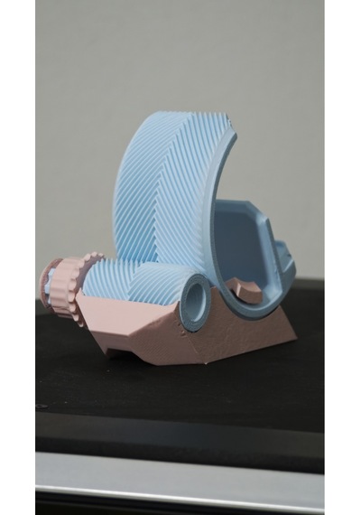 Morfem3d Mavi -pembe Ayarlanabilir Cep Telefonu Standı Masaüstü Telefon Tutucu Mavi - Pembe