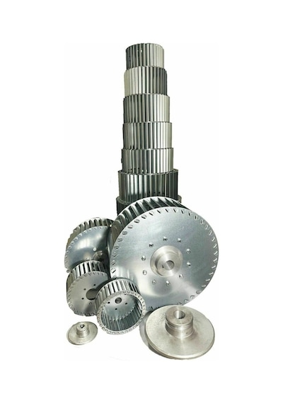 Çap 160 Boy 70 Delik 9 Mm Sol Yön Radyal Fan Pervanesi