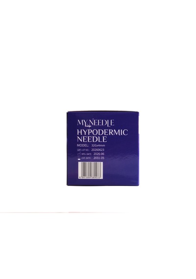 My Needle 32g X 4mm Mezoterapi İğne Ucu - Steril Mezoterapi İğnesi 100 Adet