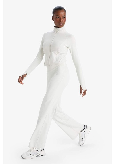 Defacto Defactofit Wide Leg Geniş Paça Uzun Sporcu Pantolon E9556ax25aubg721 Bej
