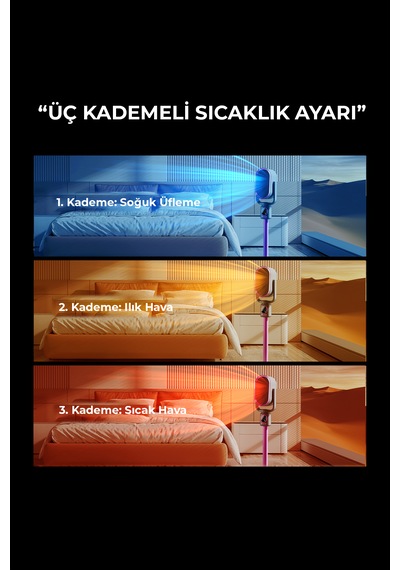 Robo Teleskopik Ayaklı Isıtıcı